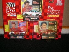 1/64 Racing Champions nascar 1996 asst. any 3 for 15 list below.