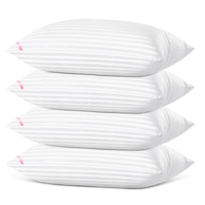 Bed Pillows for Sleeping 4 Pack Queen Size，Pillows for Side and Back Sleepers...