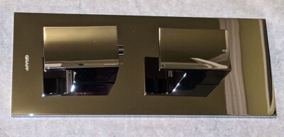 New! Graff M-Series Valve Trim with Two Handles G-8048-LM36E0-T, Polished Nickel