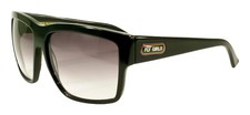 NEW Black Flys FLY GIRLS Sunglasses FREE FLYING SHINY BLACK Smoke Gradient LENS