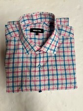jared lang mens dress shirt large