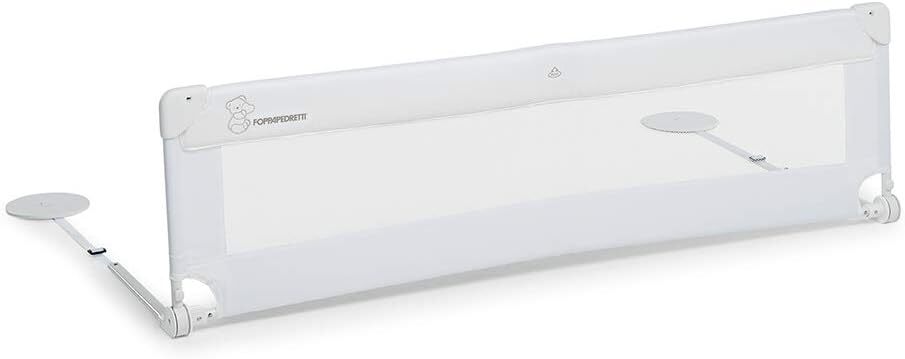 Foppapedretti Sponda da Letto Hoplà, per bambini 18 mesi a 5 anni, Bianco