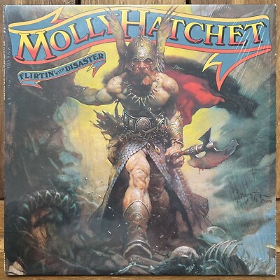 Molly Hatchet   Flirtin' With Disaster - 1979 Epic JE 36110 - Vinyl LP w/ Inner