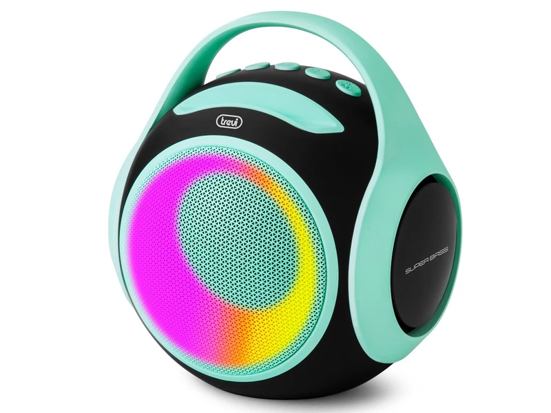 Cassa Audio Speaker Bluetooth XR JUMP Trevi Turchese 20 W + 2 Woofer Passivi
