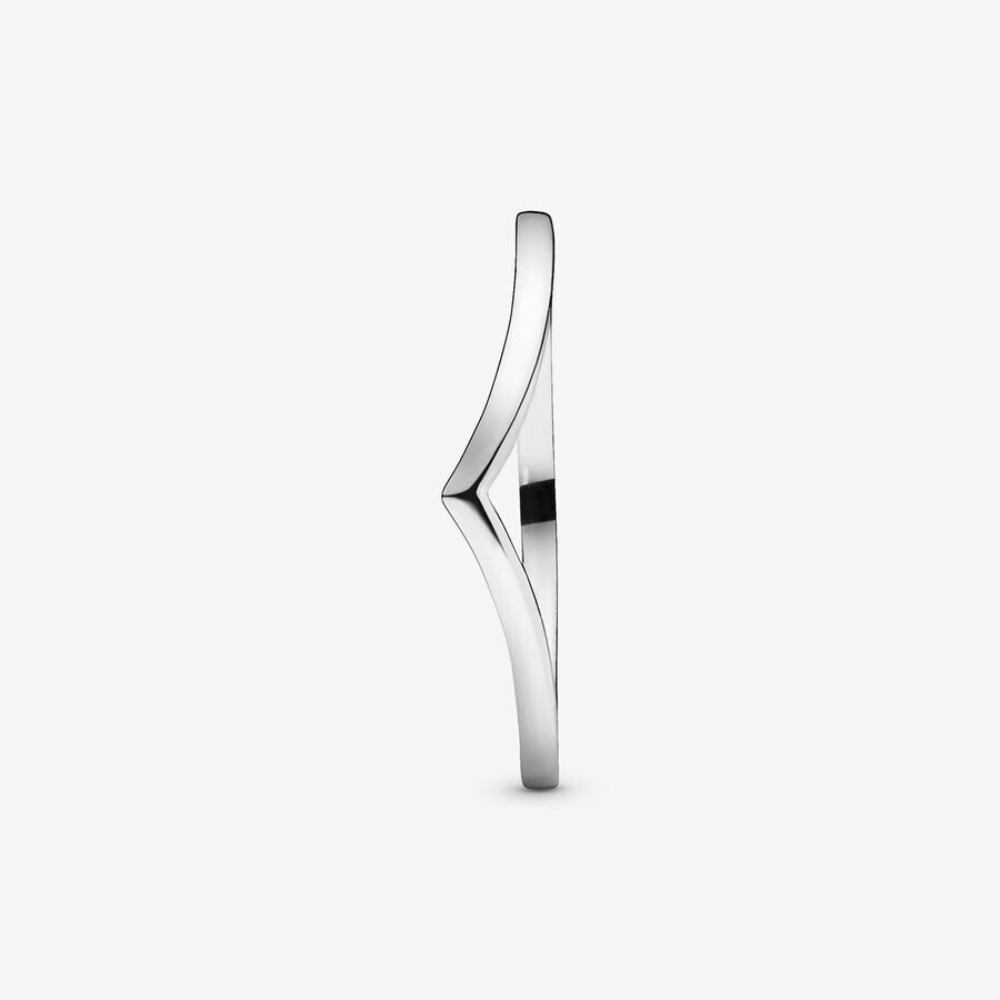 ＊＊☆＊＊パパ　　ドリパケ Polished Wishbone Ring | Sterling silver | Pandora SG