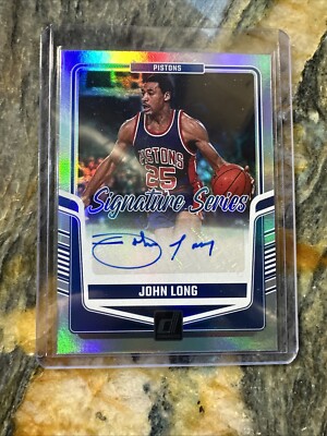 John Long 2024-25 Silver Signature Series Detroit #SS-JLP | eBay