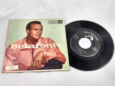 Harry Belafonte 45 EP Belafonte Act 1 RCA Victor 693 Early Cover PS