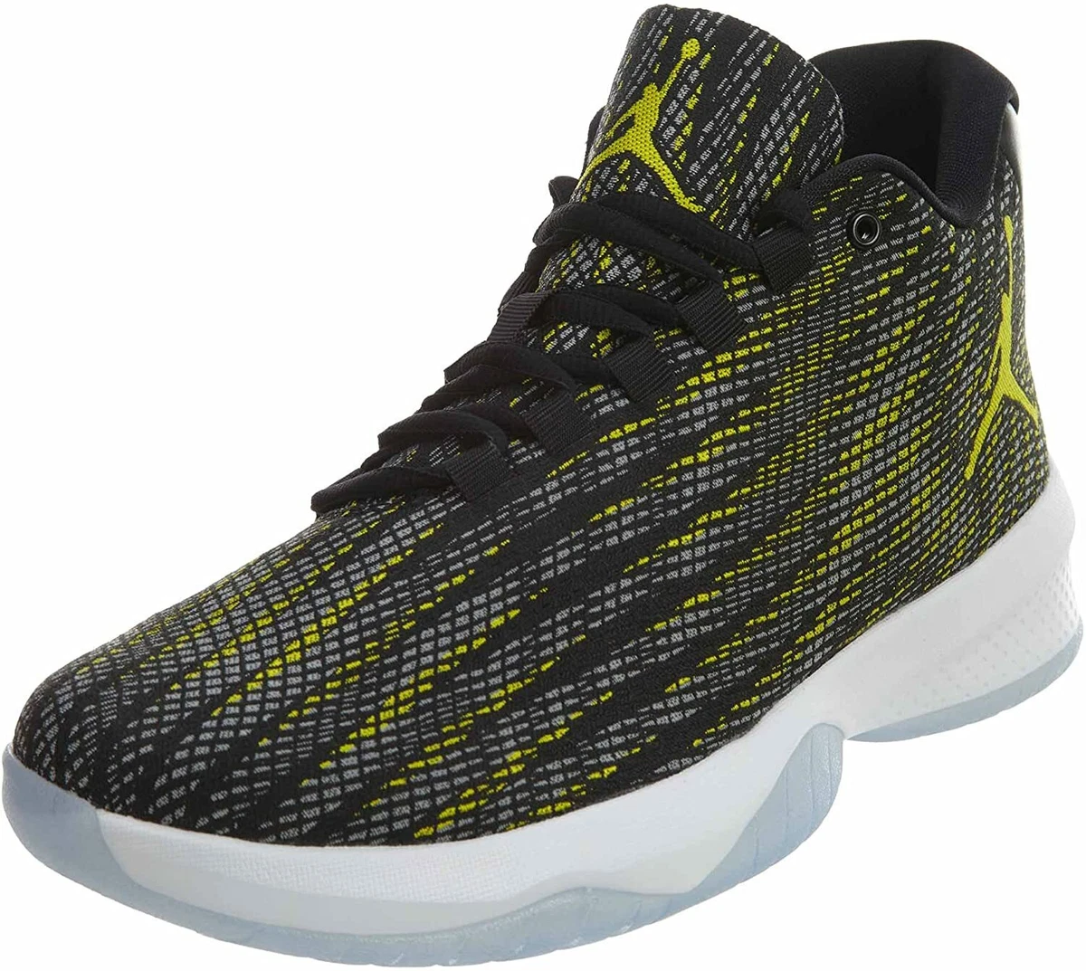 Nike jordan top black yellow
