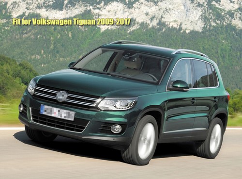 Window Visor Vent Shade Wind Deflector Sun Rain Guard for VW Tiguan 2009-2017 - Picture 2 of 8
