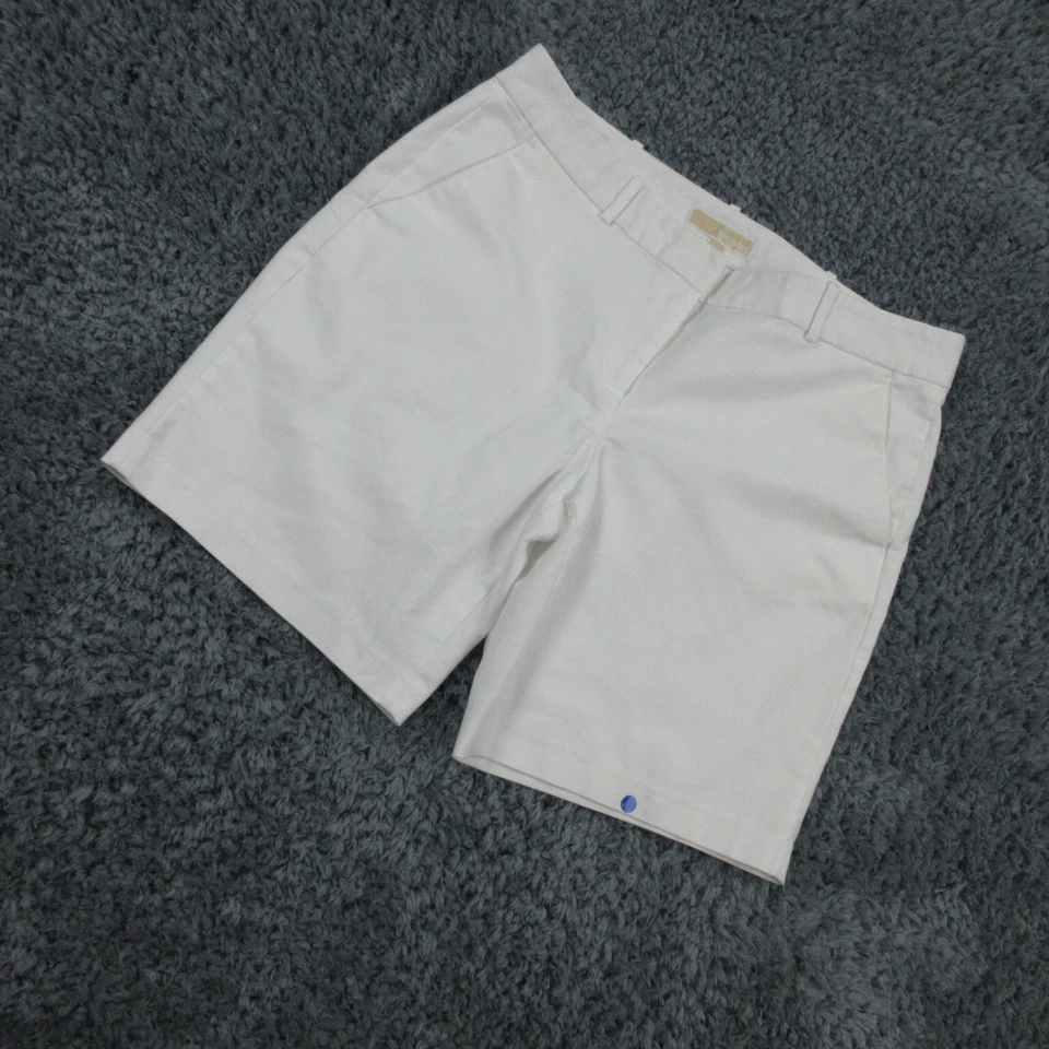 Michael Kors ' Shorts Womens 12 White Basic Chino 34x8* - Image 2 of 4