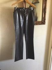 moschino Textured Brown Pants Size 8