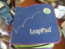 LeapPad Learning System Plus Writing with 8 Cartridges, 9 Books  Zip Case