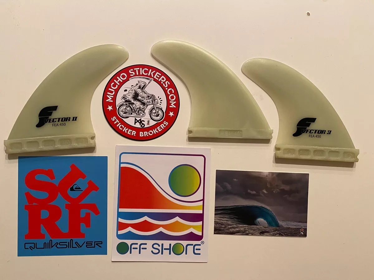 FUTURE FINS VECTOR II EA 450 Vector Tech Foils Future Fin Set