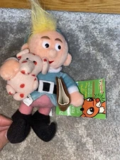 Vintage Stuffins Christmas CVS Plush Rudolph the Red Nosed Reindeer Hermey w/tag