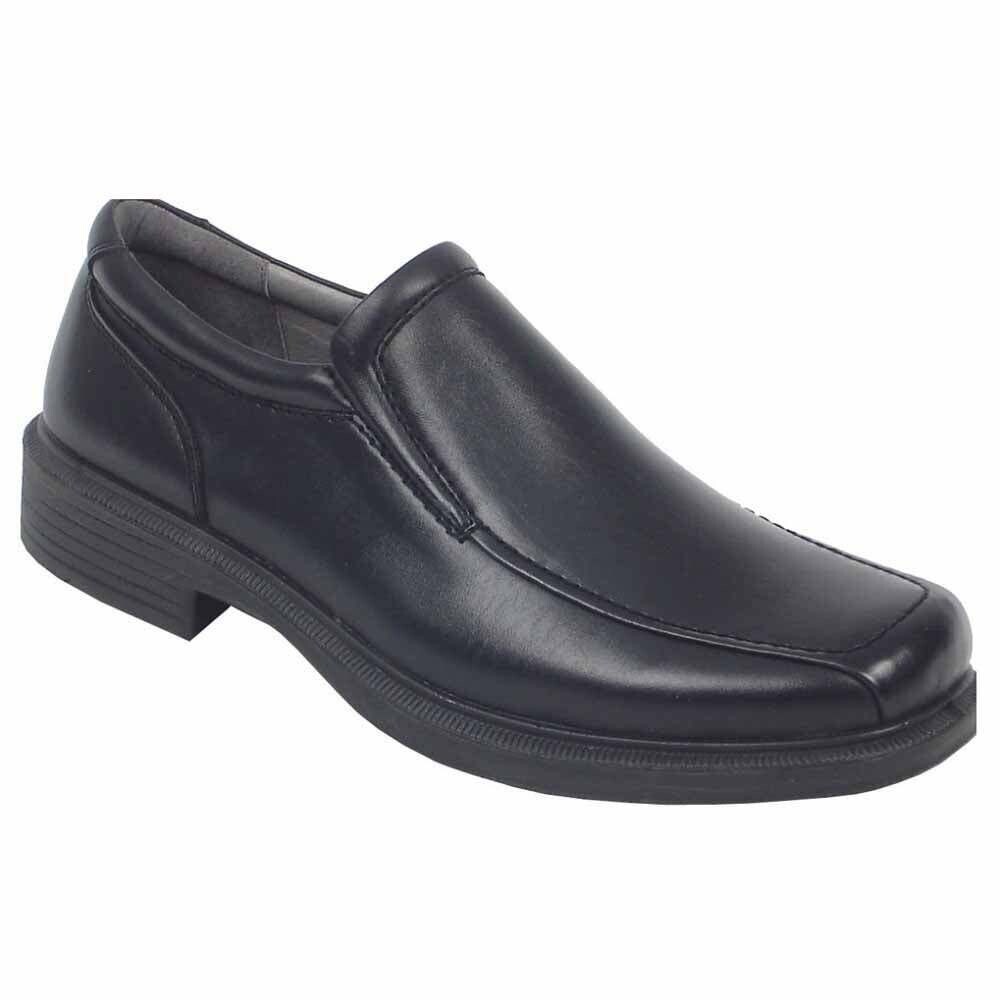 SIZE 11  Black Deer Stags 902 collection Greenpoint Slip On Bike Toe Dress Shoes Mens Deer Stags 902 Collection Dress Slip On Shoes Black 9 M  main image 2