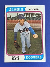 ⚾ 1974 Topps Baseball Base Card #64 Doug RAU - EXMT or better ⚾