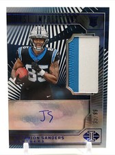 2024 Illusions Ja’Tavion Sanders First Impressions Blue RPA /99 Panthers #129