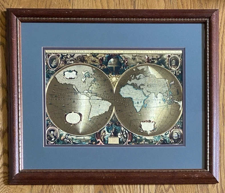 1980-1989 Date Range Antique World Maps & Atlases for sale | eBay