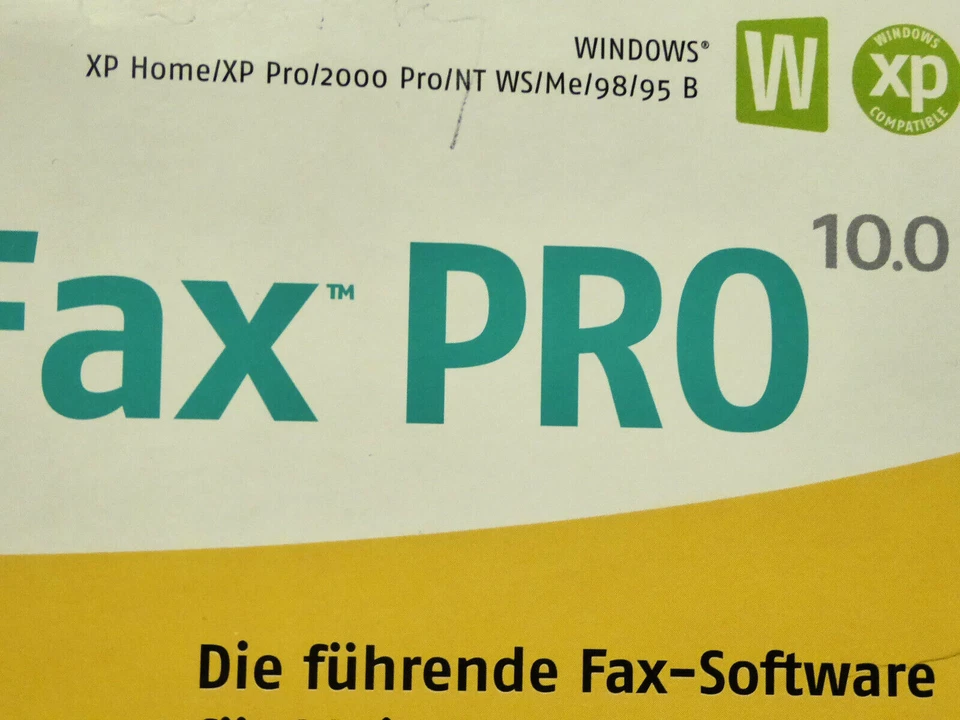 WinFax Pro 10.0 von Symantec Software CD für XP ME 2000 mit Anleitung in ovp. - Bild 3 von 3