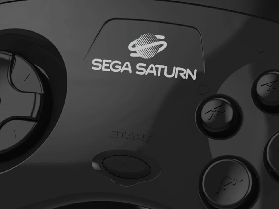 Official Sega Saturn USB Controller Pad Model 2 Black PS3 PC Mac Switch Steam - Image 3 of 4