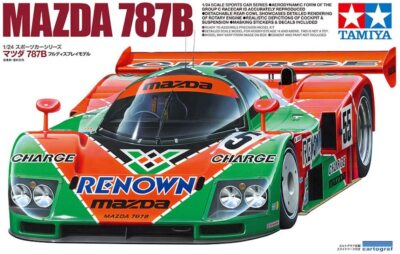 タミヤ 1/24 MAZDA 787B studio27デカール付き Rare kit Tamiya 1/24 Mazda 787B Le Mans ＋STUDIO27 Dedicated
