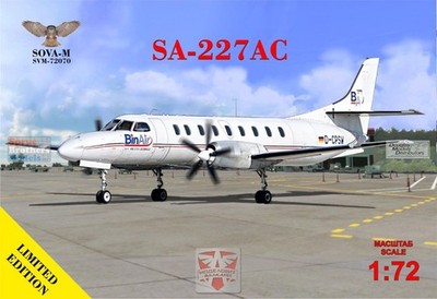 MDVSV72070 1:72 Modelsvit SOVA-M SA-227AC Metro III Regional Airliner