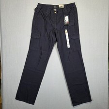 New 5.11 Tactical Pants Womens 14 Long Dark Navy Blue Original Cargo Uniform