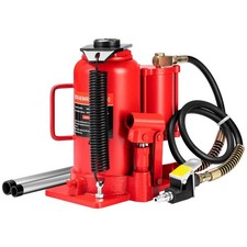 20Ton Low Profile Air Hydraulic Bottle Jack Pneumatic All Welded Car Truck RV🔥