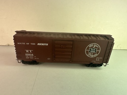Coche de caja HO Accurail Rock Island RI 40' 100 años de progreso # 21834 Kaydees | Zustand: Used