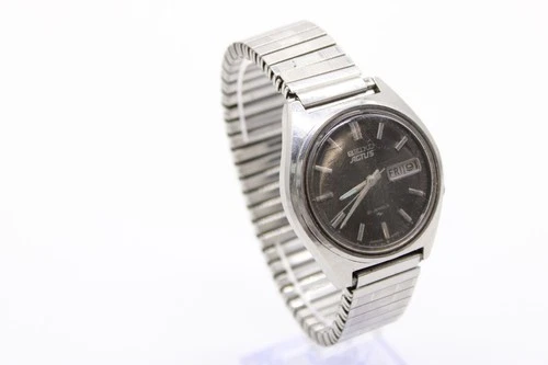 F Vintage Gents Seiko Actus No.7019- 8010 Automatic, Running Wristwatch