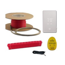 15 Sqft Electric Radiant Floor Heating Cable Kit   120V Heated Tile Floor