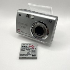 PENTAX Optio A30 Silver Compact Digital Camera Tested Working Seller Japan