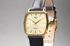Rare [MINT] Seiko Dolce 7731-5120 SGP30 1984 Square Quartz Men's Watch JAPAN