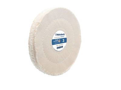 250x25mm Baumwollscheibe B zum Glanzpolieren, weich, 2-Fach gesteppt