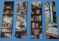 4 Double Sided Bookmarks/Page Markers  - Random Selection