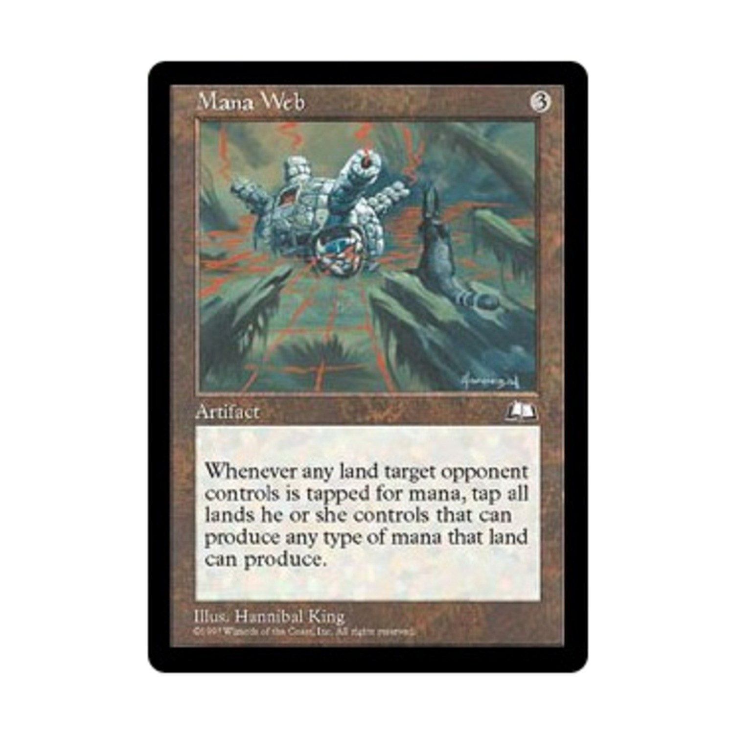 WotC MtG Weatherlight Mana Web (R) EX