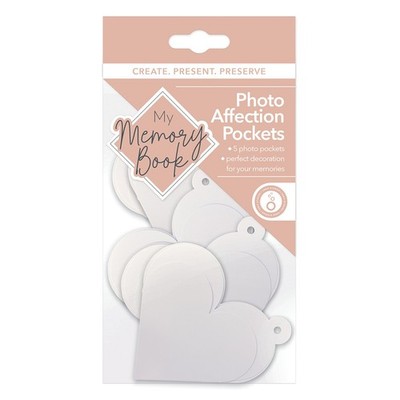 Tonic Studios My Memory Book Photo Affection Pockets - 5 Stück - 5A0028BG - 1GBCL