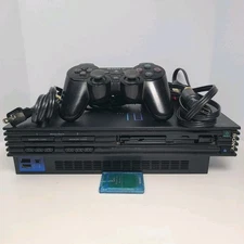 Sony PlayStation 2 PS2 (SCPH-39001) Fat Console With Memory Card Tested
