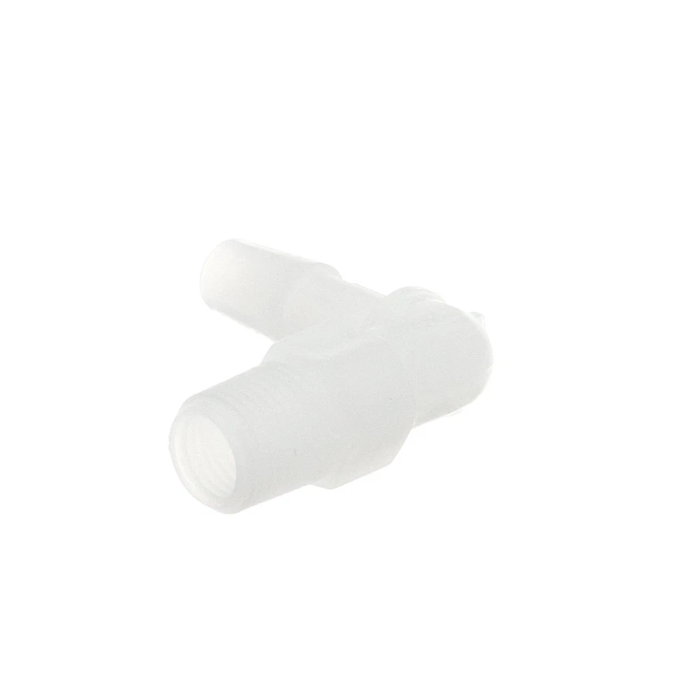 Cotovelo Bunn, 1/8-27 Npt a 1/4 Barb Kynar 40783.0001 - Substituição original do fabricante - Imagem 2 de 4