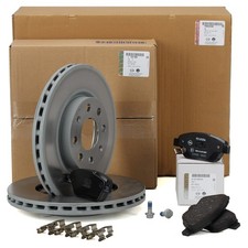 ORIGINAL OPEL Bremsscheiben + Bremsbeläge CORSA D ADAM 14 Zoll vorne 1680584580