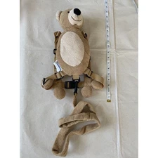 Gold Bug Teddy Bear Child Safety Harness Backpack Toddler Safety Leash