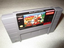 GOOF TROOP SUPER NINTENDO SNES CARTRIDGE CAPCOM DISNEY *BEST LOOKING CART*
