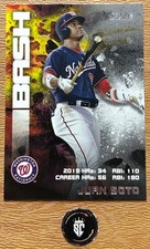 Juan Soto 2020 Topps Stadium Club Bash and Burn Insert #BAB-6 Nationals