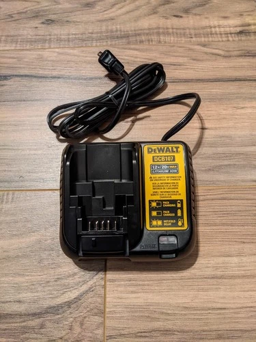 New OEM Genuine DeWalt DCB107 12 Volt & 20 Volt Max Li-Ion Battery Charger