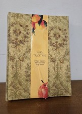 Warm Traditions Antique Tapestry Fabric Covered Photo Album