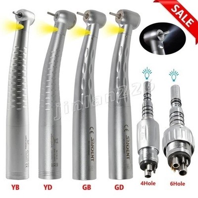 Kav Style Dent High Speed Fiber Optic LED Handpiece /4/6H Quick Coupling