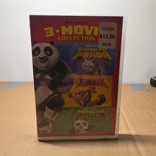 Kung Fu Panda: 3-Movie Collection DVD BRAND NEW, NO SLIPCOVER
