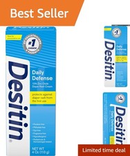 Soothe Prevent Diaper Rash with Daily Defense Cream - 4 Oz Hypoallergenic