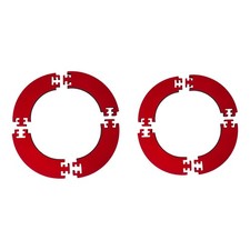 Protezione da parete professionale per bersaglio da freccette per casa e