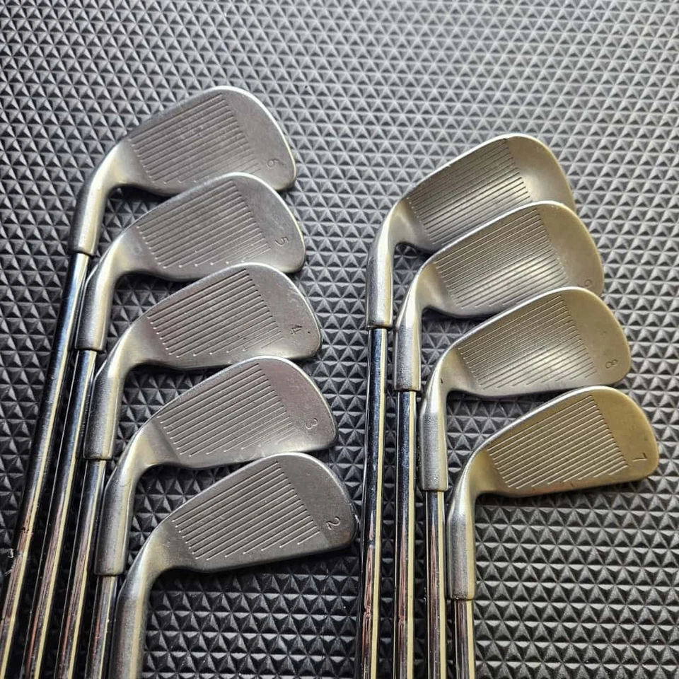 Juego de plancha Ping Eye 2 puntos negros 2-PW RH acero S Flex ZZ Lite Karsten aprox 40"" Foto 3 de 4